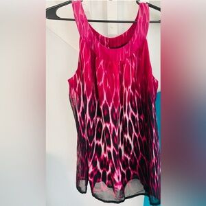 Womens Summer Top Blouse Tie-Dye Size Small